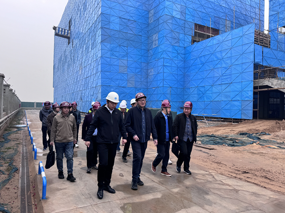 鄭州市建設(shè)投資集團(tuán)有限公司黨委委員、紀(jì)委書記張煉帶隊(duì)調(diào)研六十七高項(xiàng)目建設(shè)